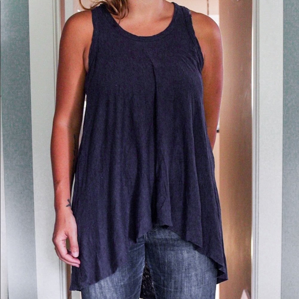 Long Racer back Tunic Tank